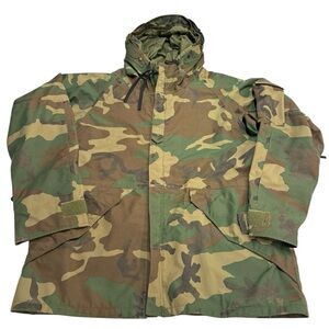 US Army Men’s Medium Cold Weather Parka Jacket Hooded Vintage DLA100-92-C-4203